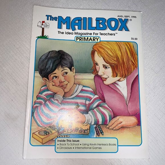 Vintage The Mailbox Magazines Set Of 4 For Teachers August/September 1994-1996 - Picture 6 of 10